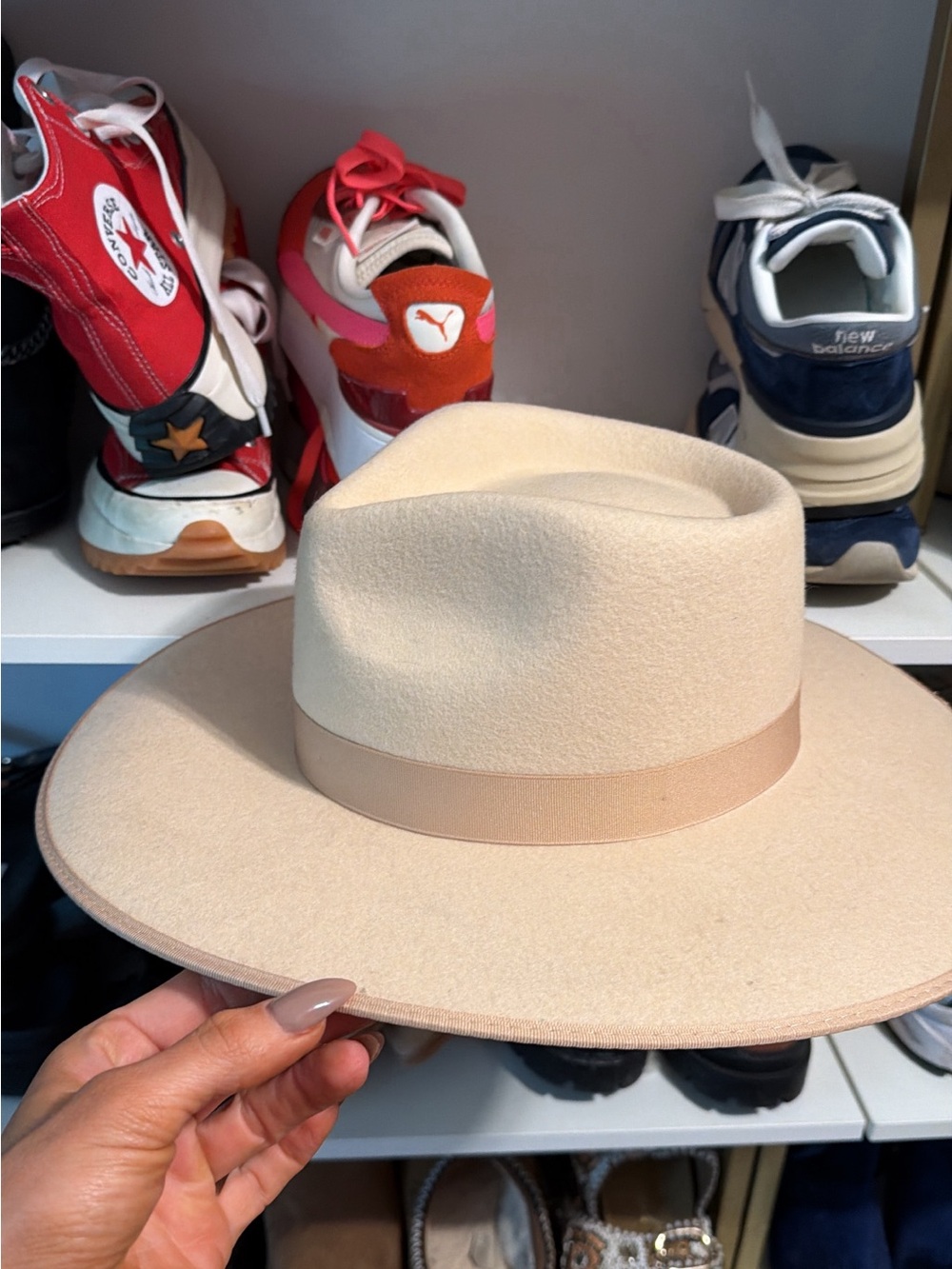 Lack Of Color Felt Fedora Hat